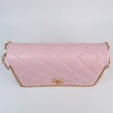 Chanel Neverending Chain Medium Flap Pink - (MICROCHIP)