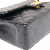 Chanel Double Flap Small Black Ghw - (MICROCHIP)