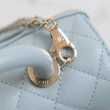 Chanel Coco Handle Small Blue -Microchip (2022)