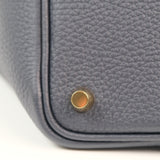 Hermes Picotin 18 Bleu Nuit GHW  -Y