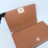 Chanel Le Boy Dark Caramel Old Medium - (BRANDNEW)