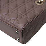 Lady Dior Small Taupe GHW - (UNUSED)