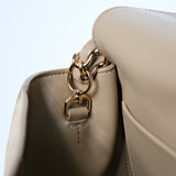 Chanel 26s Suede Dark Beige Maxi Flap GHW - (BRANDNEW)