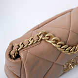 HOLD | Chanel 19 Small Caramel - (MICROCHIP)