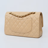 Chanel Double Flap Medium Beige -s16