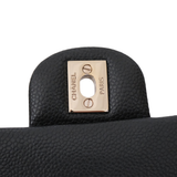 Chanel Mini Rectangle Iridescent Black GHW -s25