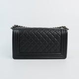 Chanel Le Boy Old Medium RHW -s27