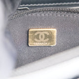 Chanel WOC Black Letres Top Handle GHW - (MICROCHIP)