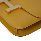Hermes Constance 24 Yellow GHW - C squared
