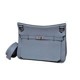 Hermes Jypsiere 28 Blue Lin PHW - X