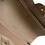 Chanel Double Flap Jumbo Beige GHW - (MICROCHIP)