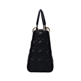 HOLD | Lady Dior Medium Noir Soft Caviar GHW