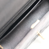 Chanel Mini Rectangle Black Lambskin GHW - (MICROCHIP)