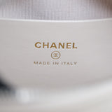 Chanel Mini Bowling Bag Beige Caviar -(MICROCHIP)