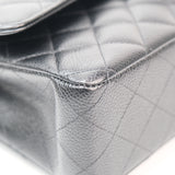 Chanel Double Flap Medium Black GHW - (MICROCHIP)