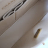 HOLD | Chanel Double Flap Small Beige Claire GHW - (MICROCHIP)