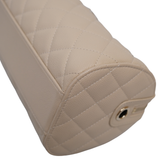 Chanel Mini Bowling Bag Beige Caviar -(MICROCHIP)