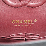 Chanel Double Flap Medium Black Caviar GHW - (MICROCHIP)