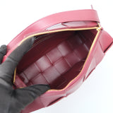 Bottega Veneta Burgundy Cassette Shoulder Bag