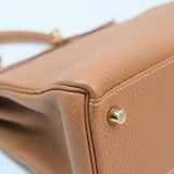 Hermes Kelly 25 Gold GHW - U