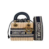 Dior Lady Dior Wicker Bag