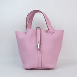 Hermes Picotin 18 Mauve Sylvestre - B