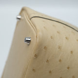 Hermes Picotin 18 Ostrich Nata PHW