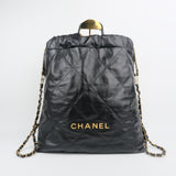 Chanel 22 Backpack GHW - (MICROCHIP)