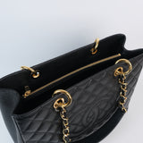 HOLD | Chanel GST Black Caviar GHW -s15