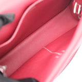 HOLD | Hermes Mini Halzan Rouge Grenat PHW