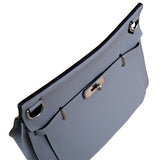 Hermes Jypsiere 28 Blue Lin PHW - X