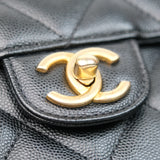 Chanel CC Flap Briefcase Black Caviar GHW - (MICROCHIP)