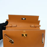 Hermes Kelly To Go Gold GHW - B