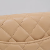 Chanel Wallet on Chain (WOC) Beige Pearl Crush - (MICROCHIP)