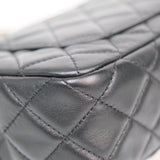 Chanel Mini Rec Pearl Crush Black GHW - (BRANDNEW)