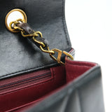 Chanel Vintage Diana Black GHW