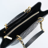 Chanel GST Black Caviar GHW - s19
