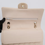 Chanel Double Flap Medium Cream -s29