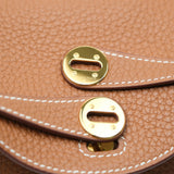 Hermes Mini Lindy Gold GHW - B