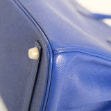 Hermes Birkin 30 Blue Electric GHW - C