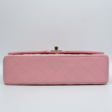 Chanel Double Flap Medium Sakura GHW - s10