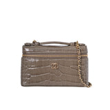 Chanel Slim Vanity Croc GHW - (BRAND NEW)