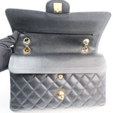 Chanel Double Flap Medium Black - s15