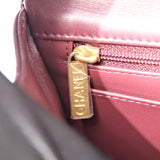 Chanel Mini Rec Top Handle Burgundy GHW - (MICROCHIP)