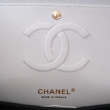 Chanel Double Flap Medium Dove Gray GHW - (MICROCHIP)