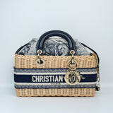 Dior D-joy Dioriviera Medium Wicker
