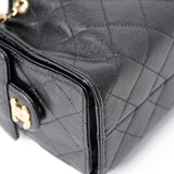 Chanel 25 Mini Black Caviar