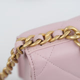 Chanel 19 Wallet on Chain (WOC) Pink