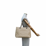 Chanel GST Beige Caviar SHW - s19
