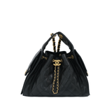 HOLD | Chanel 25 Small Black Caviar GHW